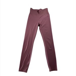 Vuori Rib Studio‎ Legging Women's Size Small Marsala Pink
